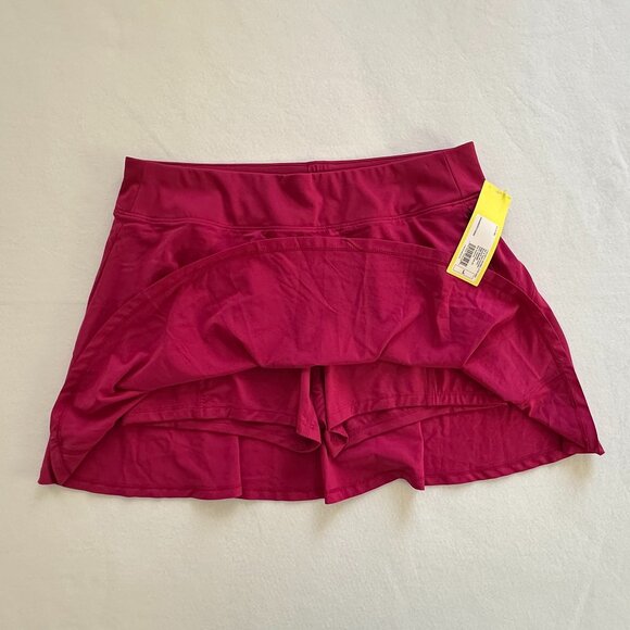 All in Motion Tennis Running Skort Cranberry Pink Womens Size L NWT - Picture 4 of 10